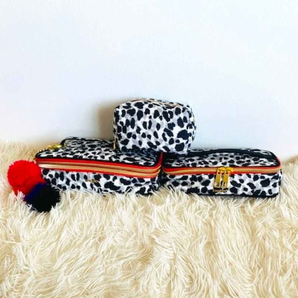 Bebe 3pc Train Case and Organizer Set